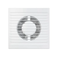 AURAMAX   вентилятор вытяжной осевой накладной 100мм a 4 c, белый, с обр. клапаном, auramax превью