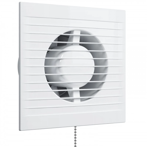 AURAMAX   вентилятор вытяжной осевой накладной 125мм a 5-02 белый, с тяговым выкл., auramax