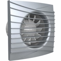 DiCiTi   вентилятор вытяжной осевой накладной 125мм silent 5c gray metal серый, с обр.клап., diciti превью